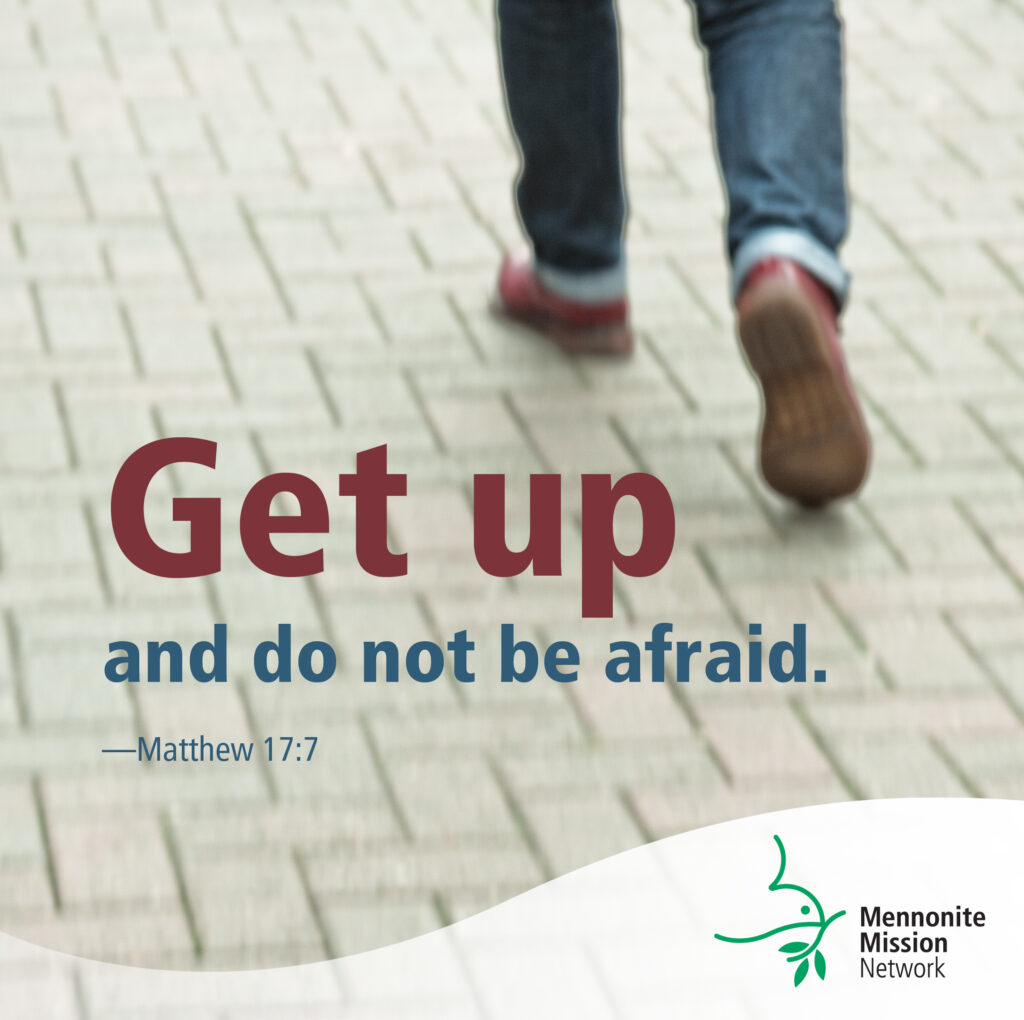 Do not be afraid