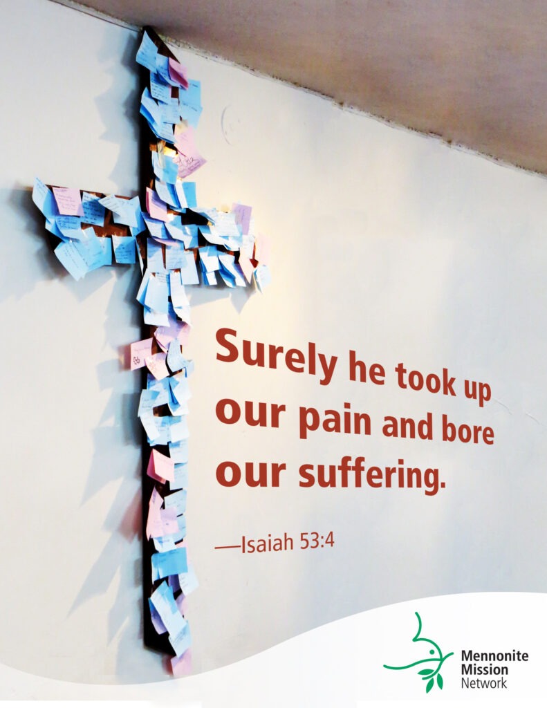 He bore our suffering