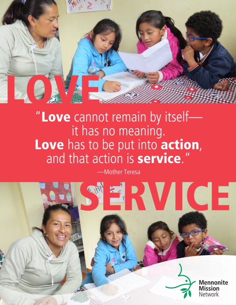 Love into action