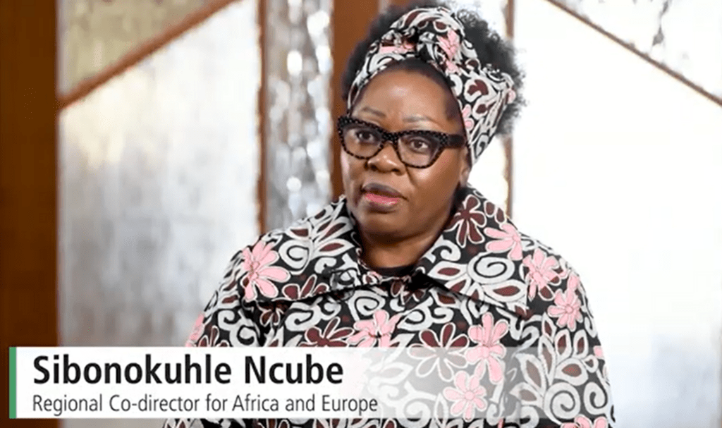 Sibonokuhle Ncube, Regional Director for Africa and Europe