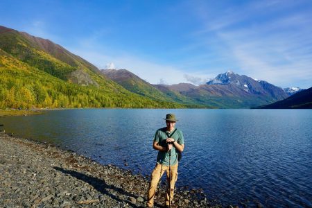 ​Sam Setiawan is a participant with the 2021-2022 Anchorage Service Adventure unit. Photo by Michael Oyer.