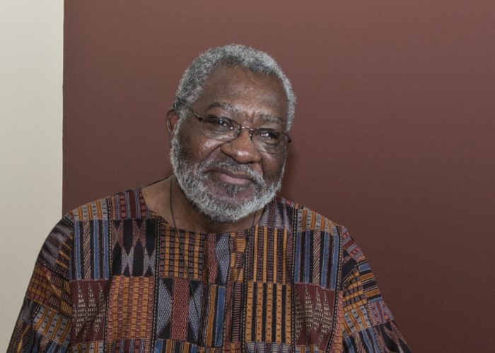 John Powell during retirement celebration