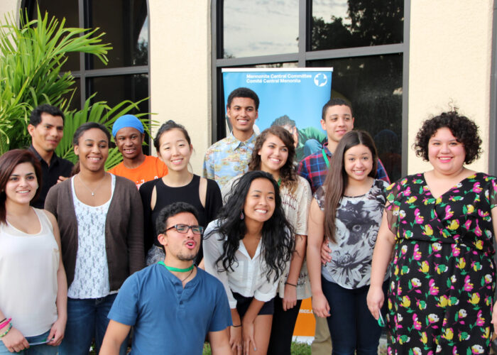 A group of college students who attended Hope for the Future 2015. This was the first year that college students were invited to the event
