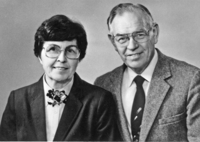 Lois and Peter Voran served with Mennonite Mission Network in Japan. Lois is remembered for her "earnest faith." Photo provided by the Mennonite Church USA Archives in Bethel