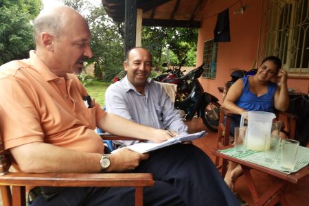 ​C Paul Amstutz and chaplain Pascual Cantero with his wife Rosi share about chaplaincy experiences in Caaguazú