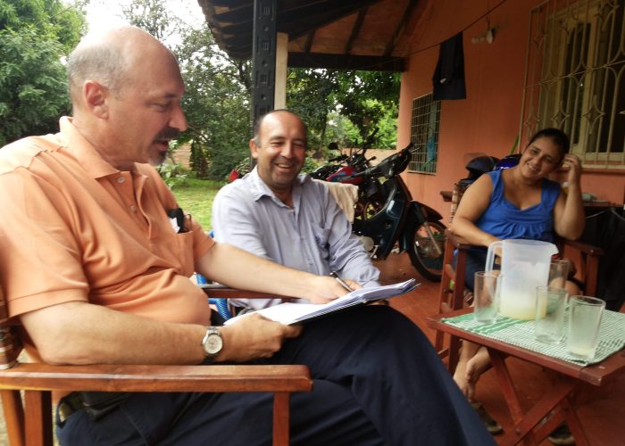 ​C Paul Amstutz and chaplain Pascual Cantero with his wife Rosi share about chaplaincy experiences in Caaguazú