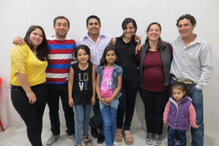 María Medina and Jonatan Curto; Ramón Godoy and Mariana Romero