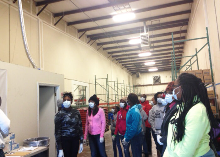 DOOR Discover participants from Turner Chapel visited Global Soap in Atlanta