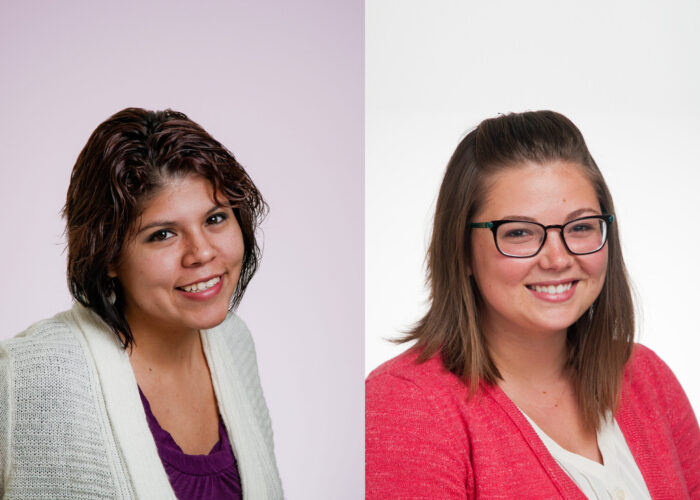 Gloria Guadarrama (left)