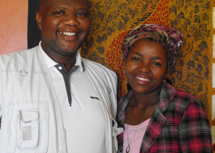 Reuben and Phumeza Mgodeli want to model discipleship at home and in their responsibilities at Bethany Bible School. Photo by Anna Sawatzky. Download full resolution image.