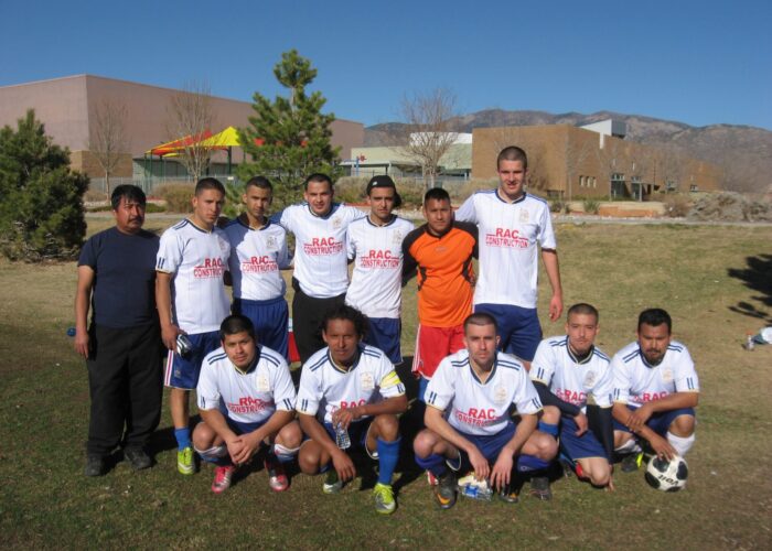 Ben Kreider with team in Albuquerque
