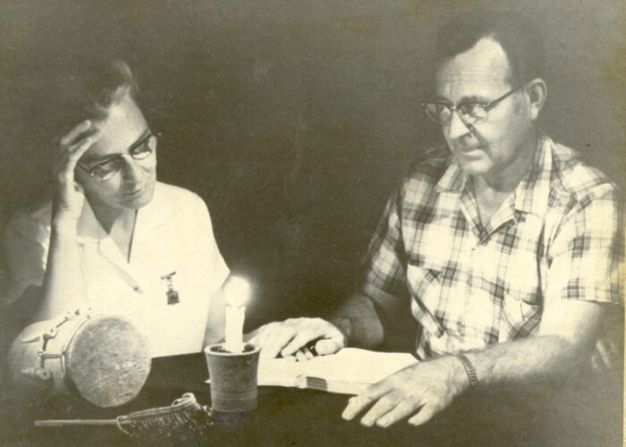 Irene and Ed Weaver.