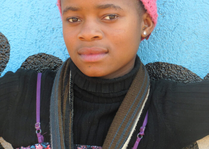 Dikeledi works alongside Melanie Quinn at the Mother Theresa Center in Francistown