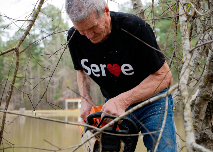 ​Service-learning tour participant Gerald