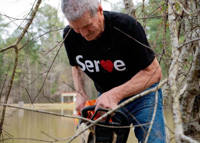 ​Service-learning tour participant Gerald