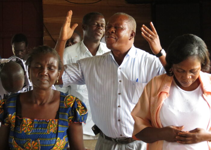 From left: Mary Mensah from Divine Redeemers Ministry