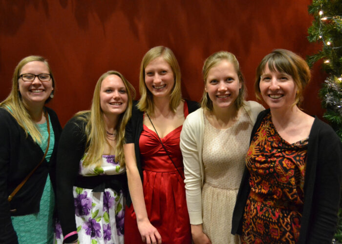 From left: Anna Woelk