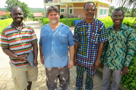 ​Steve Wiebe-Johnson in his current ministry as Mission Network’s co-director for African and Europe