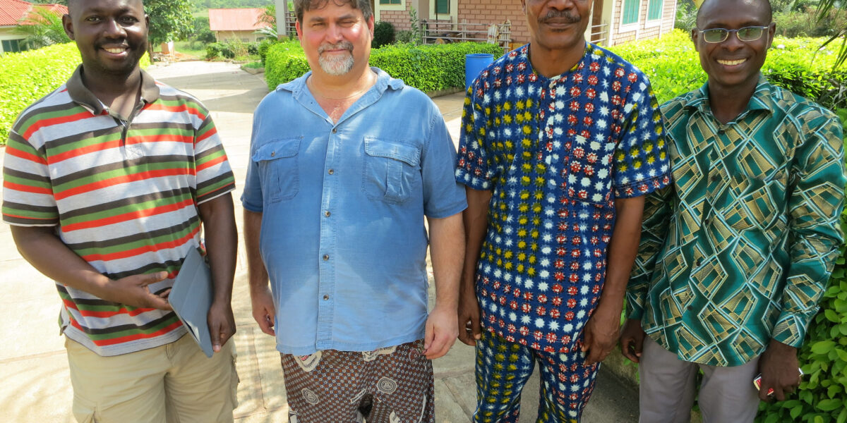 ​Steve Wiebe-Johnson in his current ministry as Mission Network’s co-director for African and Europe