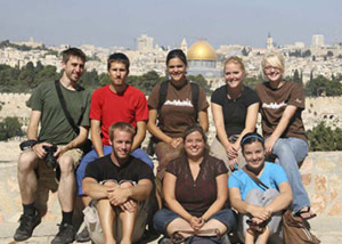 The 2007 Youth Venture team that traveled to Nazareth