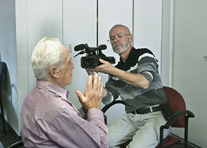 Jim Bowman films Harry Davis