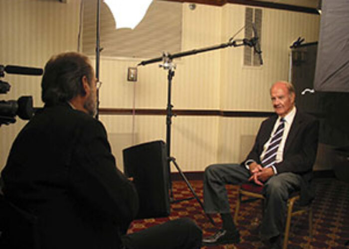 Burton Buller interviews George McGovern