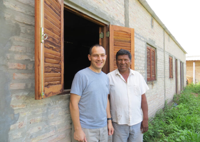 José Oyanguren (left) and Cornelio Castro
