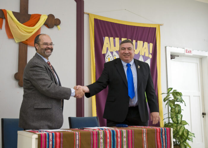 Stanley Green (left)