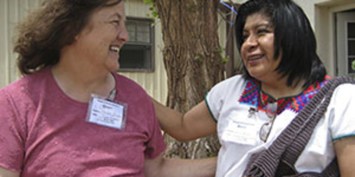 Maria Bergen and Leticia Portillo
