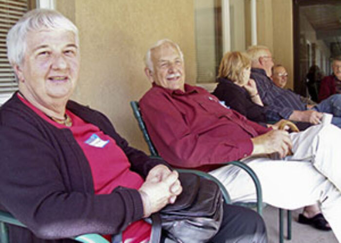 Ruth Gerber and Carl Beyeler