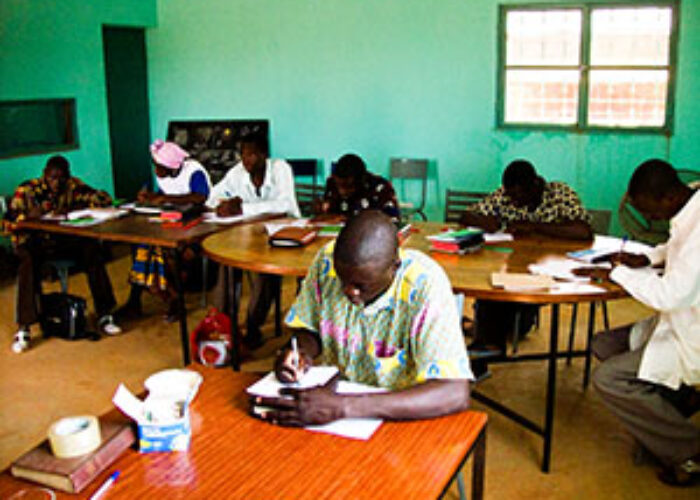 Students at Basic Biblical Training Center
