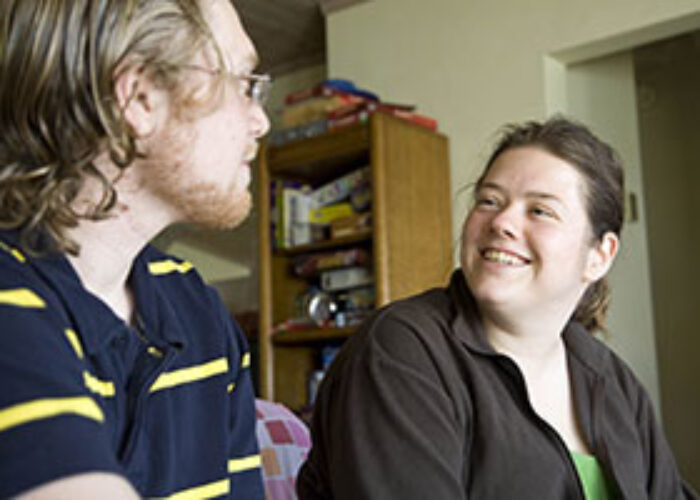 Krista Dutt (right) with Jim Jordan