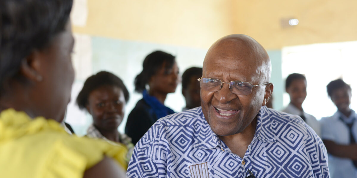 "Archbishop Desmond Tutu and Mabel van Oranje visit girls' empowerment programme to prevent child marriage in rural Zambia"by Girls Not Brides is licensed under CC BY-NC 2.0