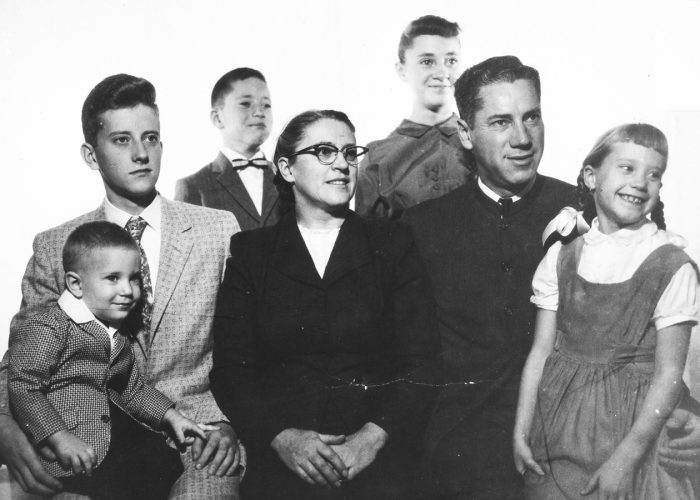 Anna and Frank Byler with their children in 1959. Photo provided.