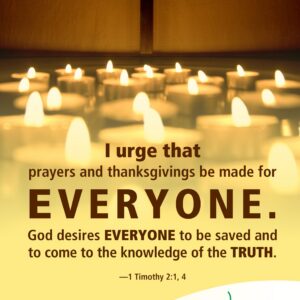 Pray for everyone