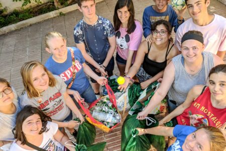 ​Comunidad Evangélica Menonita youth and the Youth Venture Barcelona team