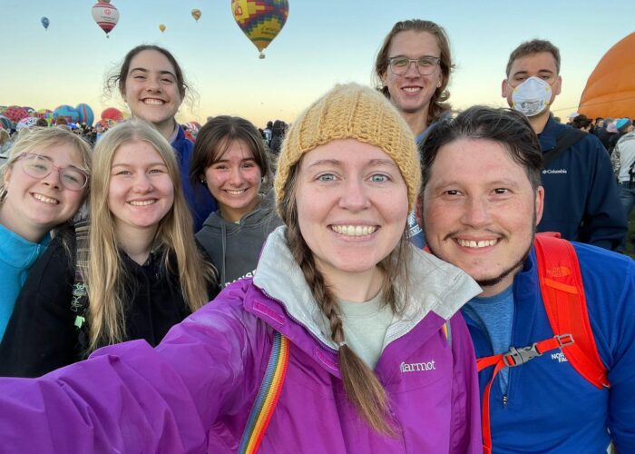 Colorado Springs and Albuquerque Service Adventure units at the balloon fest in Albuquerque