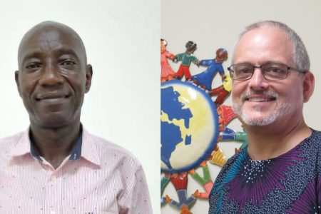 ​Africa Inter-Mennonite Mission has appointed John Fumana and Bruce Yoder to work as an executive-coordinator team. Photo provided.