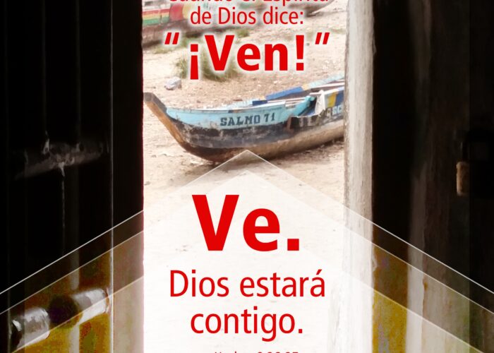 Cuando el espiritu de Diós dice ven