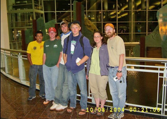 ​At the airport in Anchorage