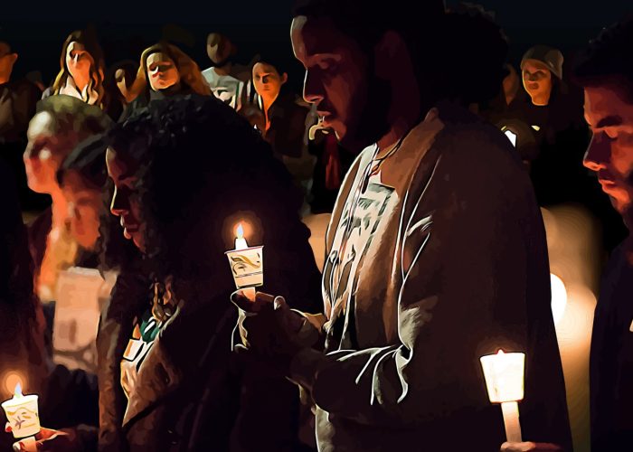 Candle-vigil