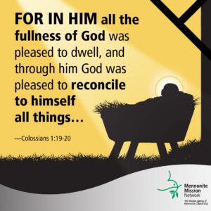 God reconciles all to himself