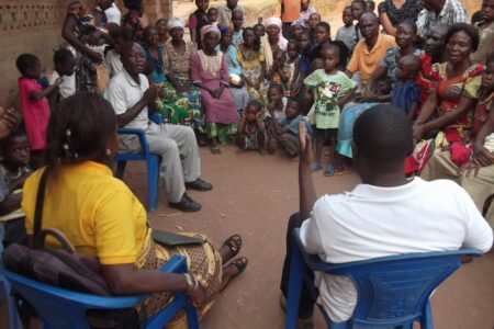 In Kele village near Tshikapa in Kasai Province