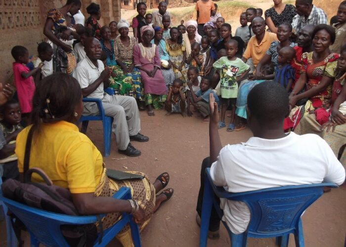 In Kele village near Tshikapa in Kasai Province