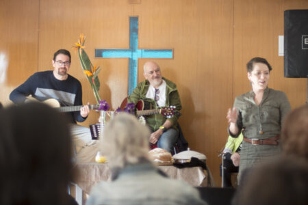 ​Alisha Garber (right)