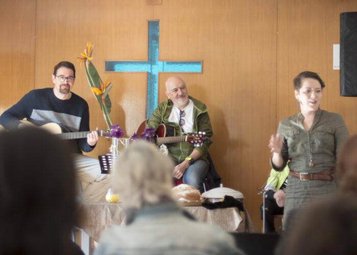 ​Alisha Garber (right)