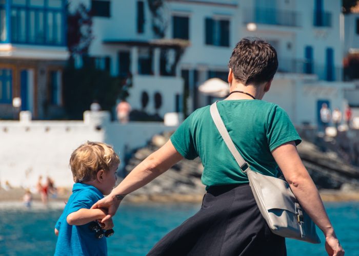 ​Alisha Garber and her son