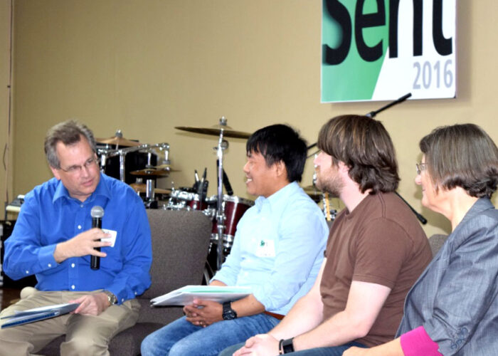 ​Olak Sunuwar (second from left)