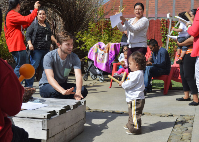 ​Stefan Baumgartner serves with Mennonite Voluntary Service at the Homeless Prenatal Program in San Francisco.
