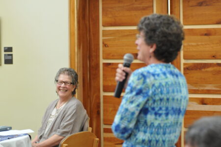 ​Lynda Hollinger-Janzen shares about her experiences of working with Paula Killough and Rachel Stoltzfus at the Mennonite Mission Network offices in Elkhart
